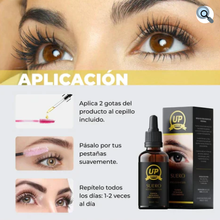 SERUM UP PRO Alargamiento de Pestañas y Cejas